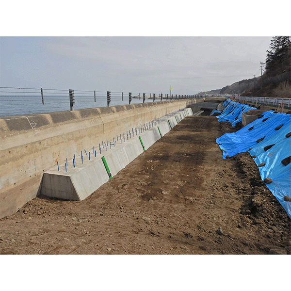 一般国道278号 函館市 大船東改良工事